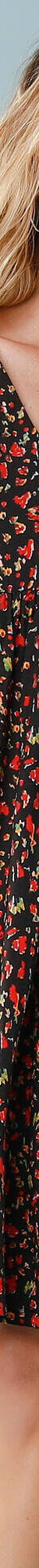 Robe spécial Petites manches 3/4 imprimée (noir / multicolore) Robe spécial Petites manches 3/4 imprimée (noir / multicolore)